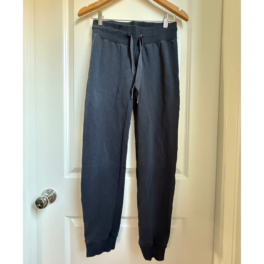 Lululemon Womens Dark Navy Jogger Gym Workout Yoga Size 4